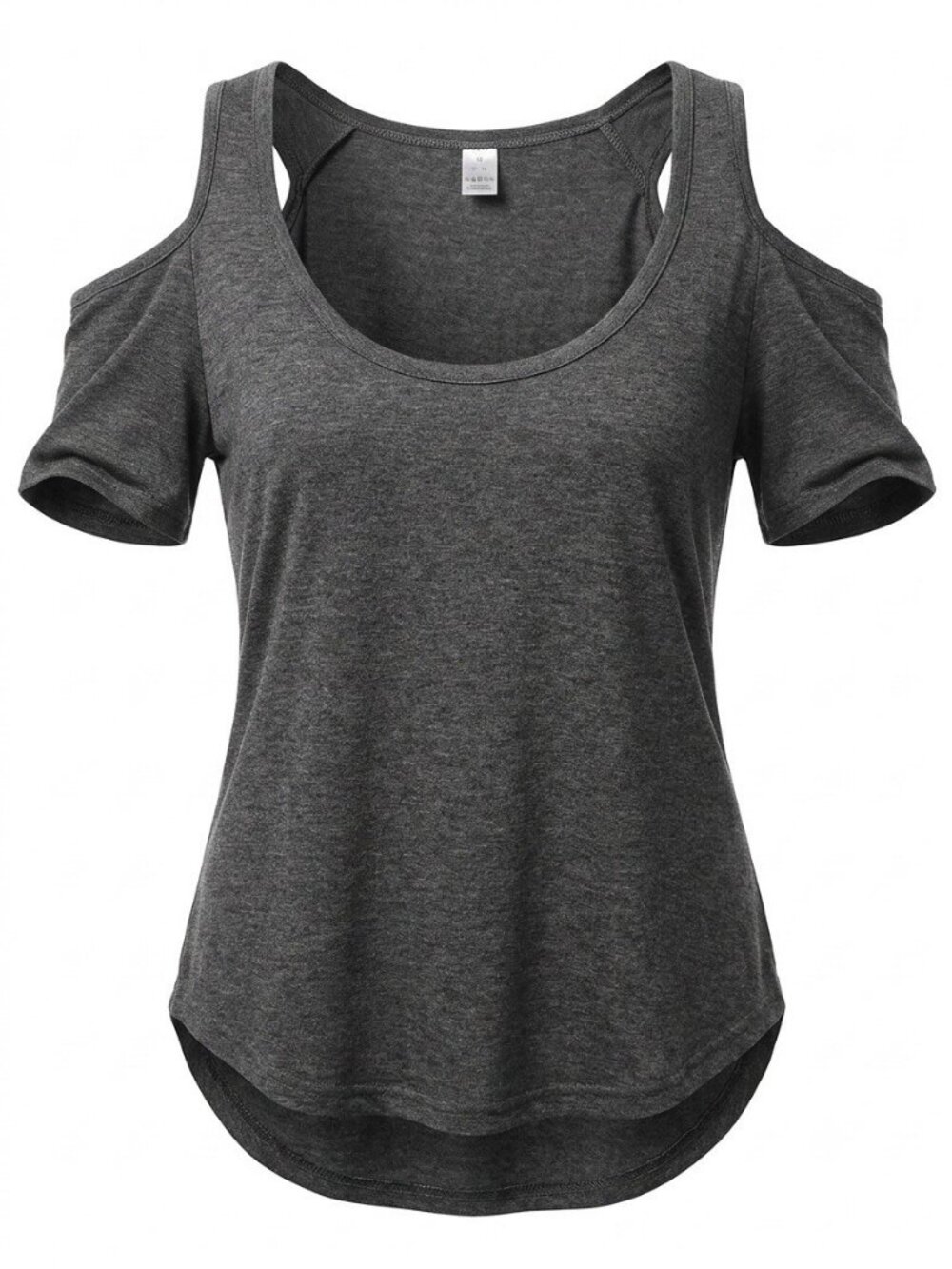 Women’s Gray Short Sleeve Shirt Size Medium
